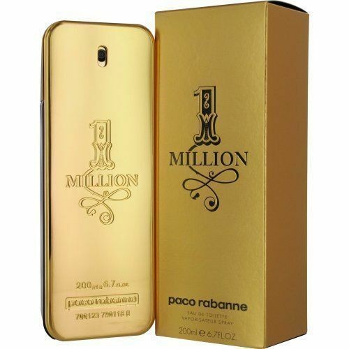 1 Million by Paco Rabbane 6.7 / 6.8 oz EDT Cologne for Men New In Box