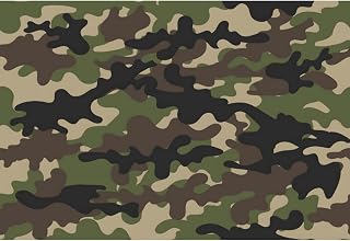 10x7ft Army Soldier Military Backdrop Green Camouflage Welcome Soldiers Photography Background Top Secret Action Camouflage Backdrop Children Birthday Party Decor Background Photo Studio Prop