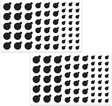 114Pcs Webcam Cover Stickers,Vinyl Cell Phone Camera Privacy Blocker Decals