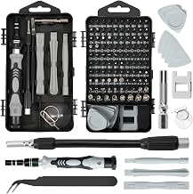 115-in-1 Magnetic Precision Screwdriver Set for Electronics Repair | Torx & Tri-Wing Bits 28mm, Magnetic Tool Kit for Electronics, MacBook, Laptop, PC, PS5, RC, iPhone, Watches & Glasses