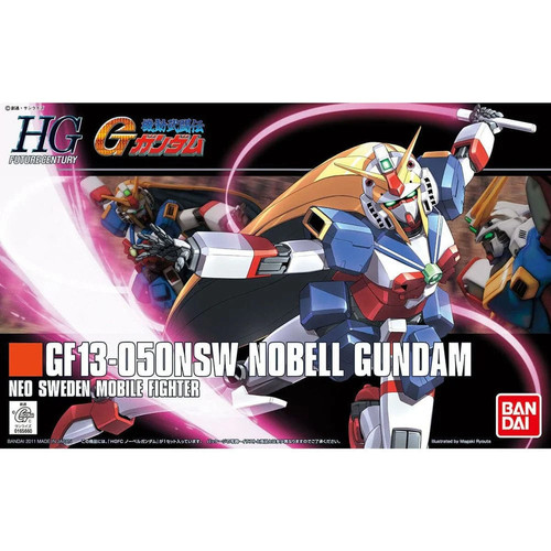 #119 Nobel Gundam G Gundam, Bandai Hobby 1/144 HGFC