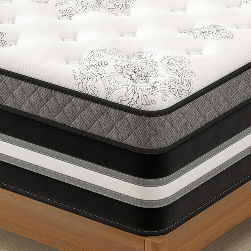 12"14" Mattress Twin Full Queen King Size Gel Memory Foam Pocket Spring in a Box
