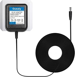 12V Power Adapter Compatible with PetSafe Drinkwell 360 PWW00-13705 D360WB-RE D360-RE Multi-Pet Stainless Steel Dog and Cat Water Fountain 12VAC,Compatible with PetSafe Pump Power Supply（PAC00-13206