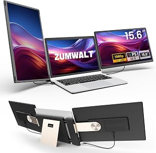 15.6" Laptop Screen Extender, 1080P FHD Detachable Laptop Monitor Extender