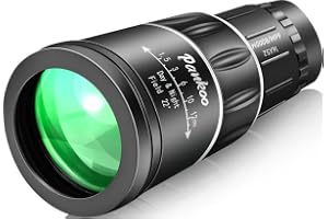 16x52 Monocular Telescope High Powered, 2026 Power Prism Compact HD Monoculars for Adults, Birthday Gifts for Men, Waterproof Fogproof Shockproof with Hand Strap, for Outdoors Birdwatching