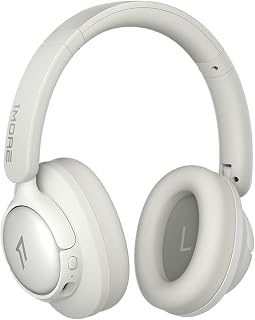 1MORE Wireless Bluetooth Noise-canceling Headphones - HQ31 SonoFlow SE Over-Ear Headphones with Hi-Res Audio, 90H Playtime, Clear Calls, Preset EQ Via App, Comfort for Home Office Travel(Blue)