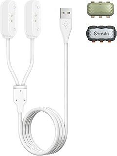 2-in-1 Magnetic Charger Cable for Tractive XL & Tractive XL Adventure,White