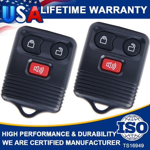 2 Keyless Entry Remote Control Car Key Fob Transmitter For Ford 99-07 F-150 F250