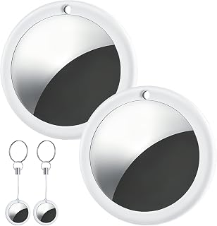2 Pack Air Tracker Tags Finder Apple Find My MFi Certified Waterproof