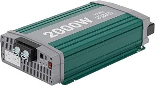 2000W Pure Sine Wave Inverter with ATS Mode, 12V DC to AC 120V Converter for Off-Grid System, RV, Truck, Camping, Peak 4000W