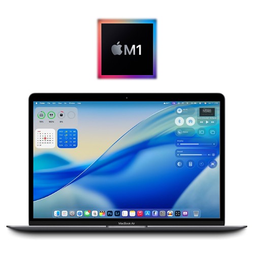 2020 Apple M1 MacBook Air 13" 8GB/256GB 90%+ Battery (Gray) A2337 w/Warranty