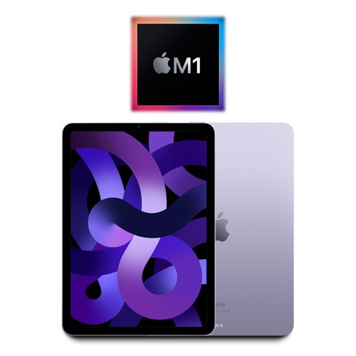 2022 Apple M1 iPad Air 5 64GB WiFi Only 10.9" - (Purple) A2588 w/Year Warranty