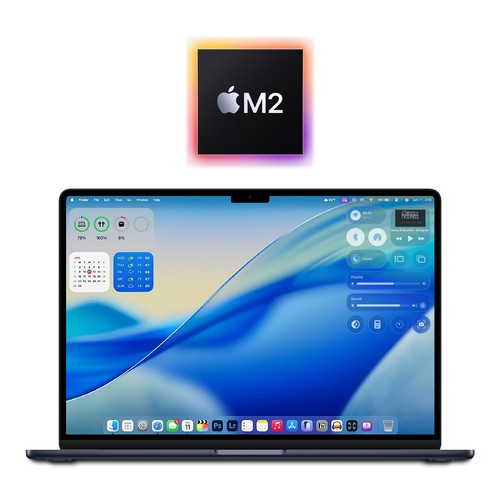 2022 Apple M2 MacBook Air 13.6" 90%+ 8GB/512GB SSD (Midnight) A2681 w/Warranty