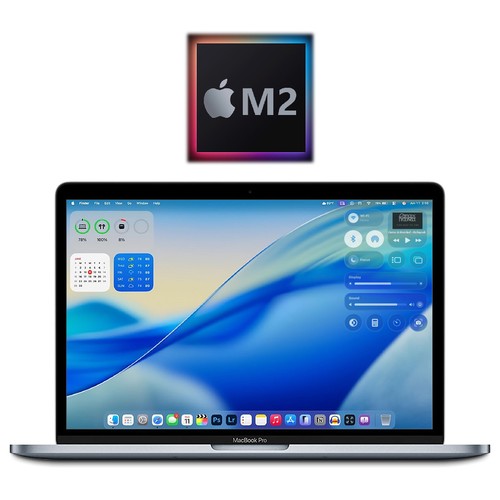 2022 Apple M2 MacBook Pro 13" 16GB/256GB 90%+ Battery (Silver) A2338 w/Warranty