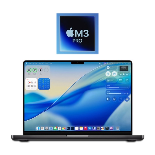 2023 Apple M3 Pro MacBook Pro 14.2" 18GB/512GB SSD - (Black) A2992 w/Warranty
