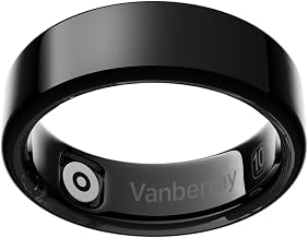 2026 Smart Ring For Women & Men, Sleep Health Fitness Tracker, Black 11 | No App Fee, Track Sleep, Heart Rate, Blood Oxygen and Stress, 5-7 Day Battery Life, Lightweight, iOS & Android Compatible