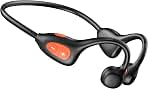 2026 Upgrade Bone Conduction Headphones, Bluetooth 6.1 Open Ear Headphones, 16Hrs Playtime Wireless Earbuds with Mic, 28g Lightweight Comfort, IPX5 Waterproof Running Headphones for Gym