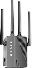 2026 WiFi Extender Signal Booster, Longest Range up to 15000 sq.ft for Home, Wireless Internet Extender with Ethernet Port, 6X Faster Speed WiFi Repeater, 1-Tap Setup, Compatible with 99% Routers