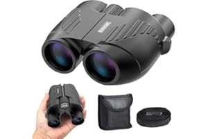 20x25 High Powered Binoculars for Adults,Compact HD Waterproof Durable and Clear BAK4 Prism FMC Lens,Suitable for Bird Watching,Sightseeing and Outdoor Sports,Black
