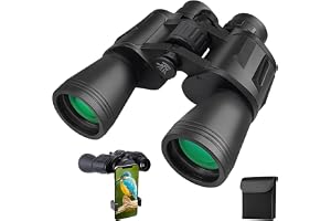 20x50 Binoculars for Adults, High-Powered HD Professional Binoculars with BAK4 Prism and FMC Lens, Waterproof for Bird Watching, Hunting, Travel and Hiking