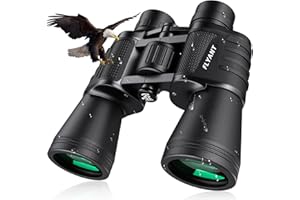 20x50 High Powered Binoculars for Adults, Waterproof Compact Binoculars with Low Light Vision for Bird Watching Hunting Camping Travel Cruise Hiking Sports Stargazing, Christmas Birthday Gifts for Men