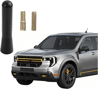 2.28" Short Antenna for Truck,Practical Car Antenna Replacement Compatible with GMC Canyon Chevy Colorado,Essential Antennas for Car Automotive Exterior Accessories with Screw
