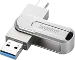 256GB Flash Drive for iPhone Photo Stick Thumb Drive, USB Memory Stick iPhone Flash Drive for Photos Jump Drive Portable External Easy Backup Photo Storage for Phone/Android/PC/Laptop/Tablet (Black)