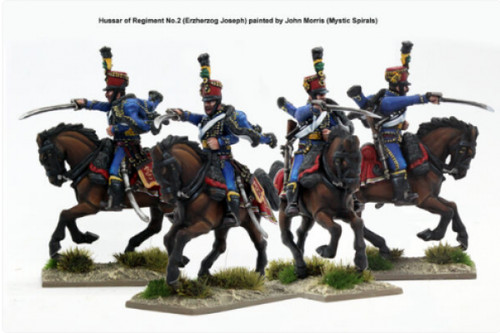 28mm Historical: Napoleonic Austrian Hussars 1805-15 by Perry Miniatures