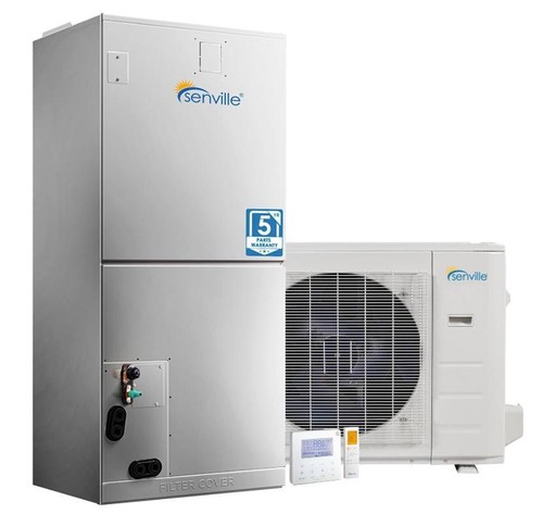 3 Ton Central Air Conditioner Heat Pump Split System, 36,000 BTU, 10KW AUX
