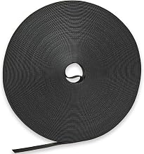 32 Yard x 1/2 Inch Adjustable Cable Straps Roll, Black Reusable Fastening Cable Ties, Free Cut Length Hook and Loop, Wire Management, Securing Strap for Cable Tidy Cord Organizer Black