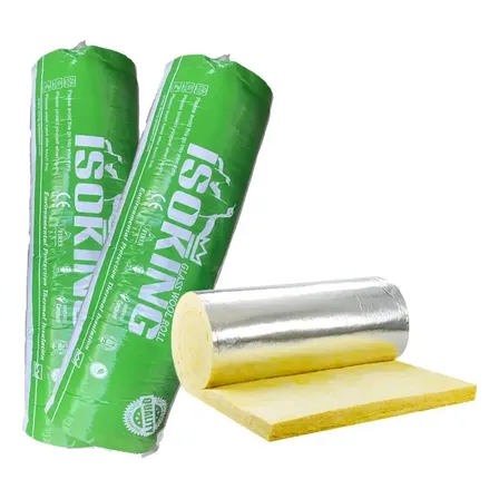 4 Rollos Lana De Vidrio C/ Aluminio Reforzado 80mm X 12m2
