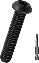 50 pcs M5-0.8 x 30mm High-Strength Button Head Torx Screws, Grade 10.9, Black Oxide, for Precision Electronics DIY, Includes Torx Bit (Size T25)