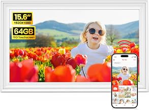 64GB 15.6" Frameo Digital Picture Frame Large Electronic Photo Frames WiFi
