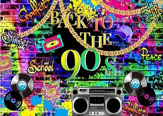 7x5FT 90s Backdrop Hip Hop Graffiti Colorful Brick Wall Urban Retro Radio Rock Music Background for Back to The 90 s Themed Party Decoration Vinyl