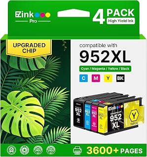 952XL Ink Cartridges Compatible for HP Pro 8710 Inkjet Printer