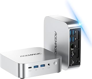 ACEMAGIC Mini PC Win-dows 11 Pro Ryzen 3 PRO 7330U 8GB RAM 256GB SSD 28W