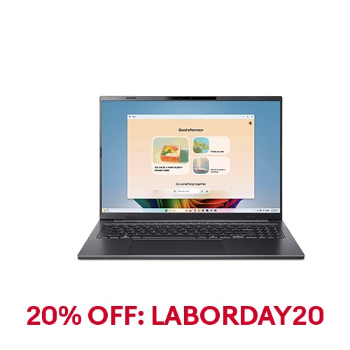 Acer Aspire 16 16" Laptop Core Ultra 5 226V S2 16GB RAM 1TB SSD Arc Refurbished