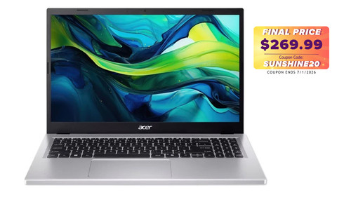 Acer Aspire Go 15 15.6" Ryzen 5 7520U 7000 Series 8GB 512GB Win11 Refurbished