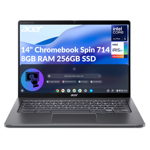 Acer Spin 714 14" Touch Core Ultra 5 115U 1st Gen 8GB 256GB AI PC Refurbished