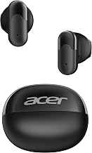 Acer Wireless Earbuds, Bluetooth 6.0 Headphones with 35H Playtime, 0.12oz Ultra-Light Ear Buds, 13mm Driver for Powerful Bass, Clear Calls Mic, Water&Dust Resistant Earphones for Office/Commute