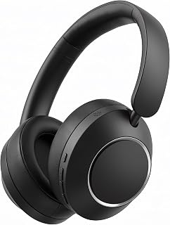 Active Noise Cancelling Bluetooth Headphones, Black