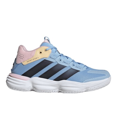 adidas Court Stabil Indoor  Womens Blue Sneakers Athletic Shoes JQ1183