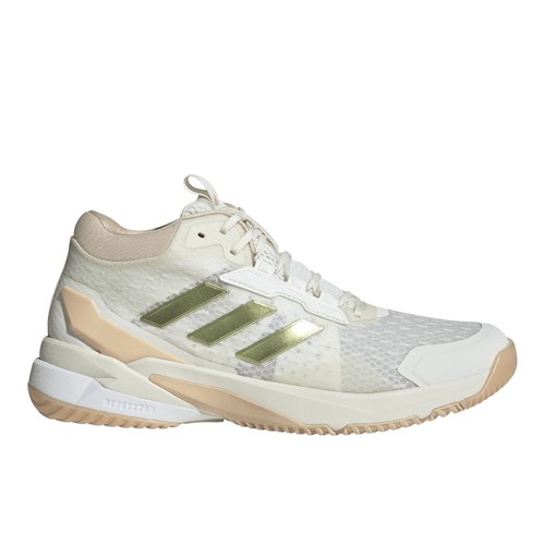 adidas Crazyflight 6 Mid Indoor  Womens Off White Sneakers Athletic Shoes HQ4686