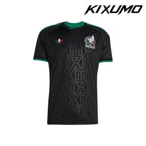 Adidas Mexico  Third Stadium Jersey 'Black' Tops Men $165.00 60% OFF