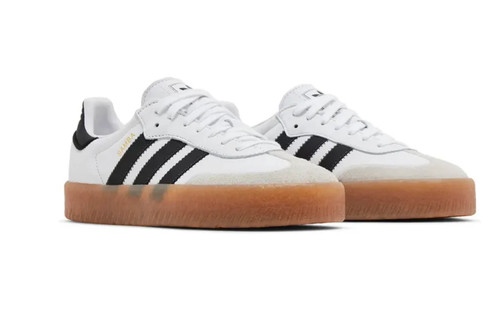 Adidas Women's Sambae White/ Black/ Gum JI1349 Fashion Shoes