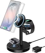 Aeinidi 3 in 1 Super Fast Magnetic Wireless Charger for Samsung Galaxy