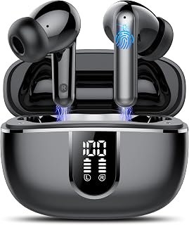 AI Translation Earbuds Real Time with Audio/Video Calls,164 Languages Translator Earbuds with 6 Translation Modes, 3-in-1 Bluetooth 5.4 Translating Headphones,60H Playtime for Travel/Business/Learning