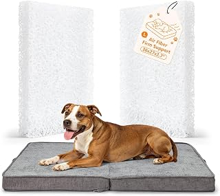 Air Fiber Orthopedic Dog Bed - Firm Support for Senior & Arthritic Dogs