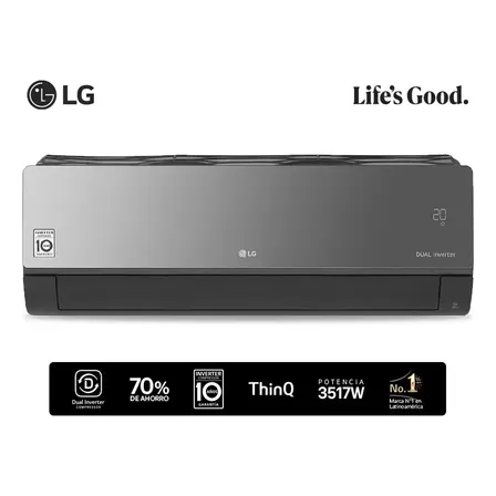 Aire Acondicionado LG Split Artcool 3000 Fr&iacute;o/Calor Inverter WiFi - S4-W12JARPA