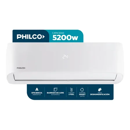 Aire Acondicionado Split Frio/Calor Philco PHS50HA4CN 4472 Frigorias / 5200 Watts